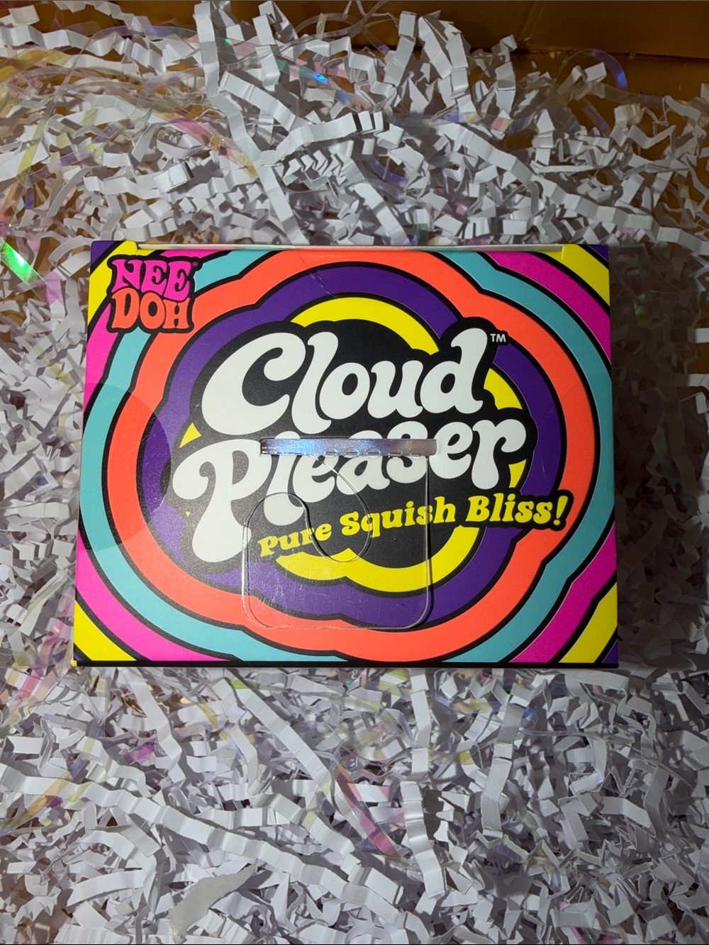 Nee Doh Cloud Pleaser Soft Squish - Iridescent Purple Cloud - Picture 4 of 4